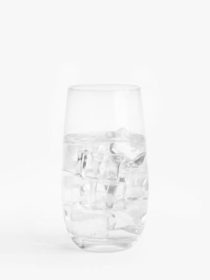 Studio Glass Highball, Set of 4, 470ml, Clear