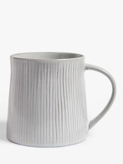 Stoneware Mug, 400ml, Grey