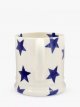 Blue Star Half Pint Mug, 300ml, Cream/Blue