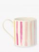 Striped Bone China Mug, 300ml